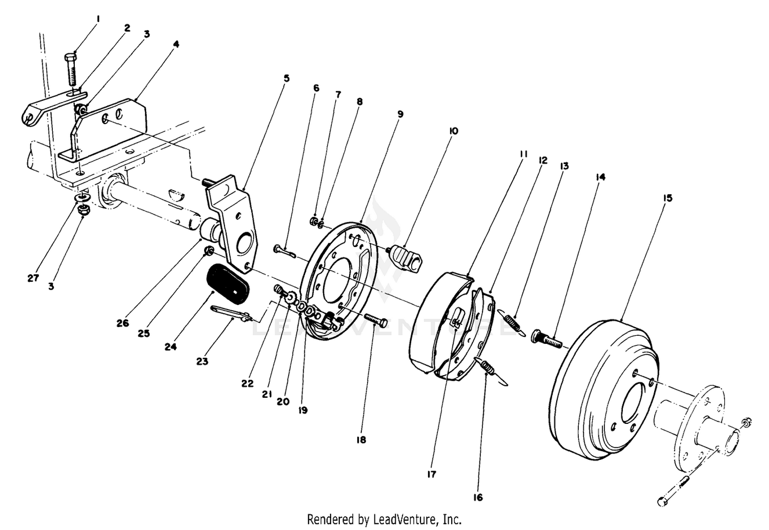 Brake Kit Model No. 30758 (optional)