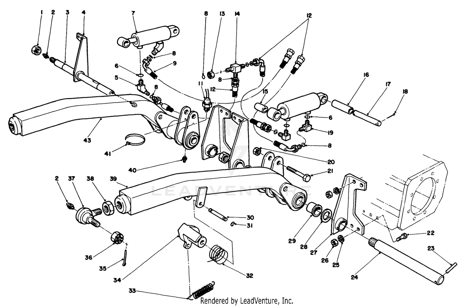 Front Lift Arm Assembly
