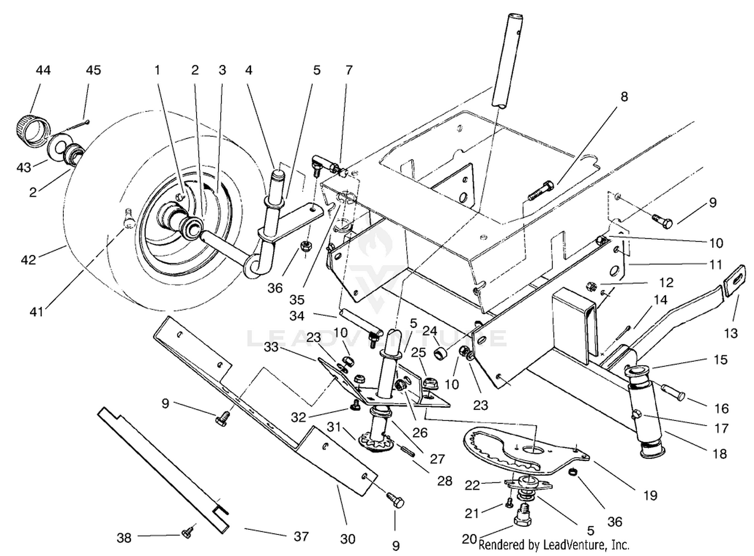 Front Axle Assembly