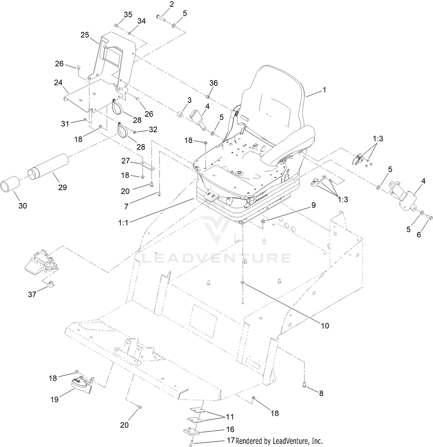 Seat Mount Assembly