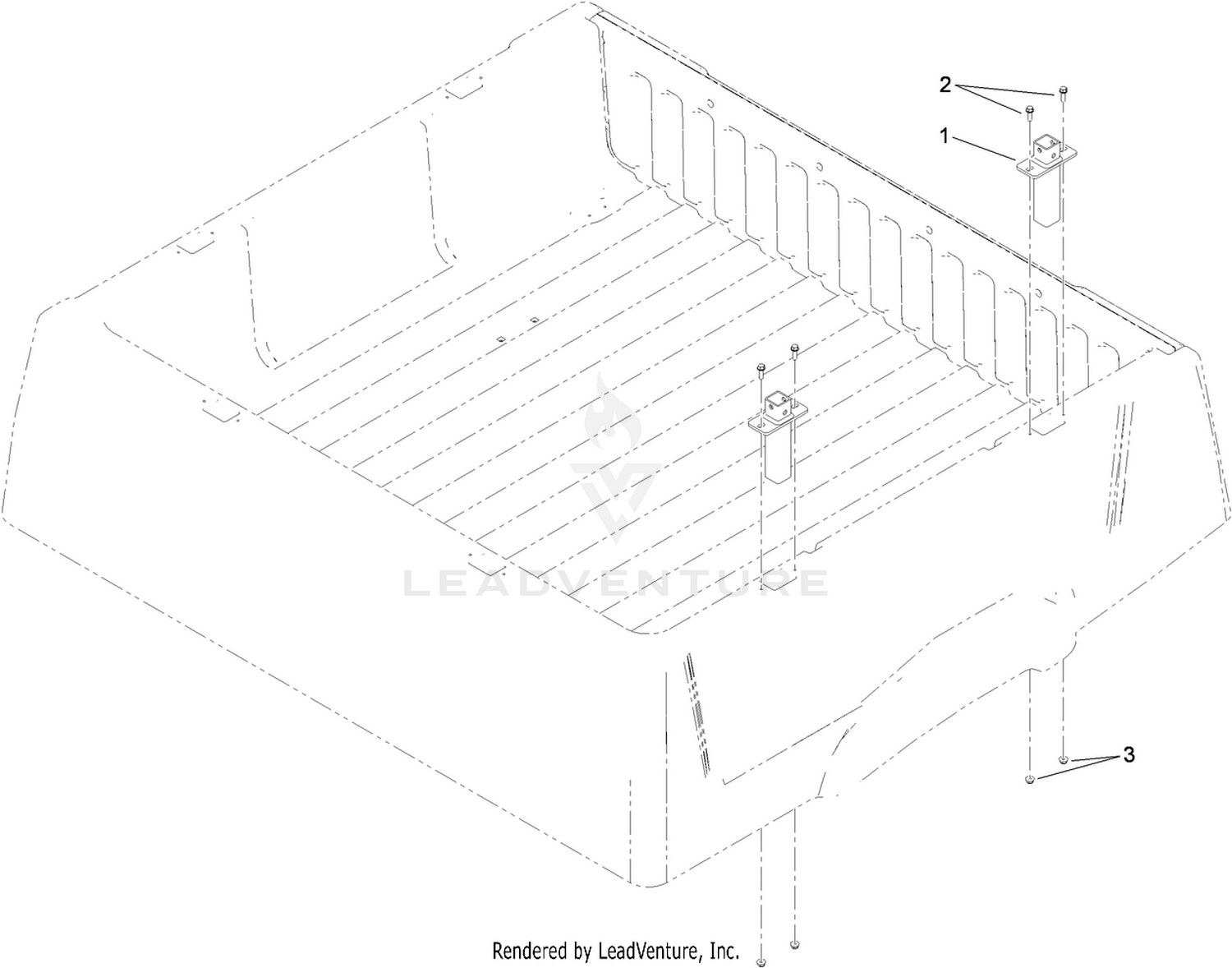 Stake Pocket Adapter Assembly No. 119-9604