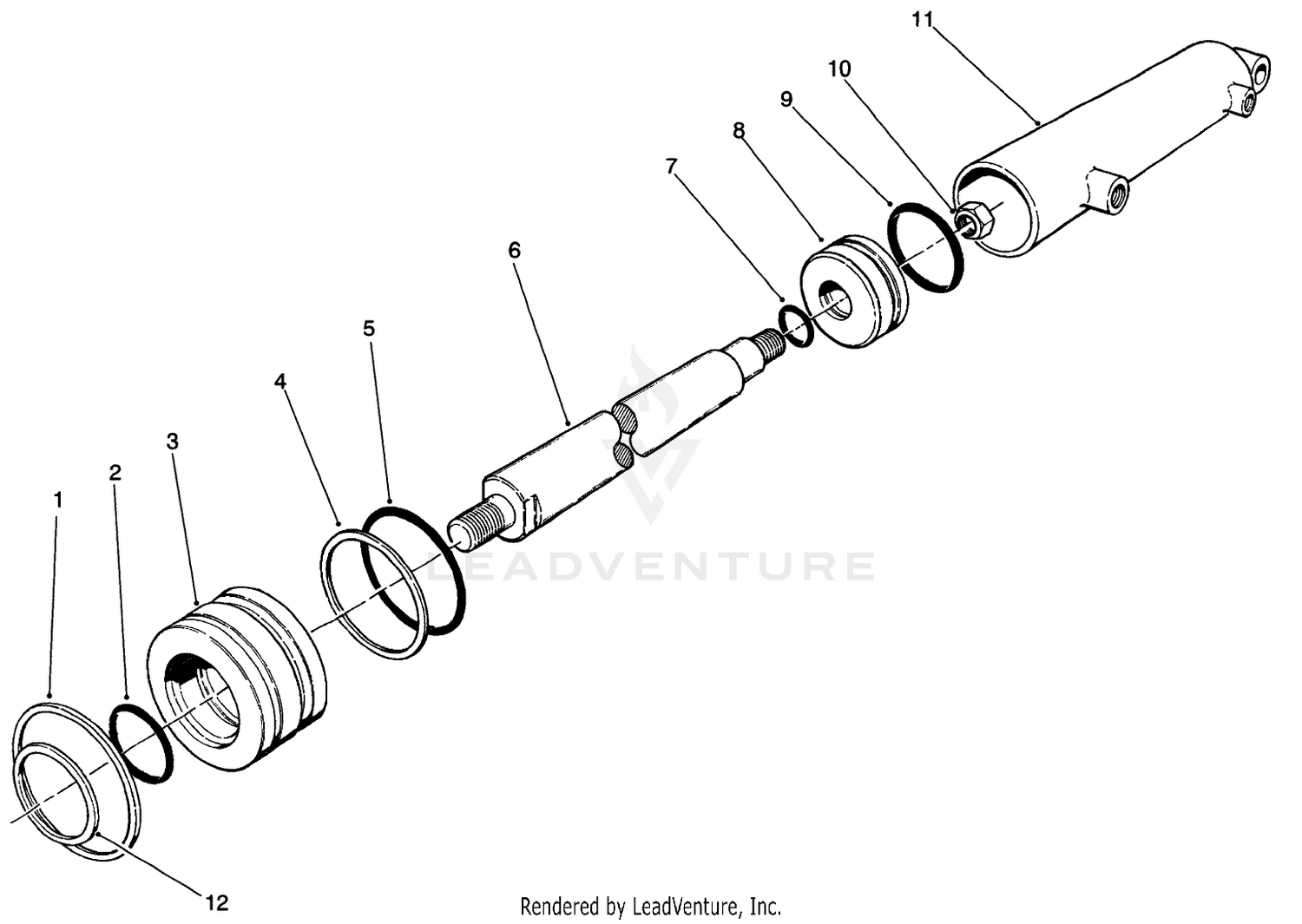 Hydraulic Cylinder Asm. No. 94-5031