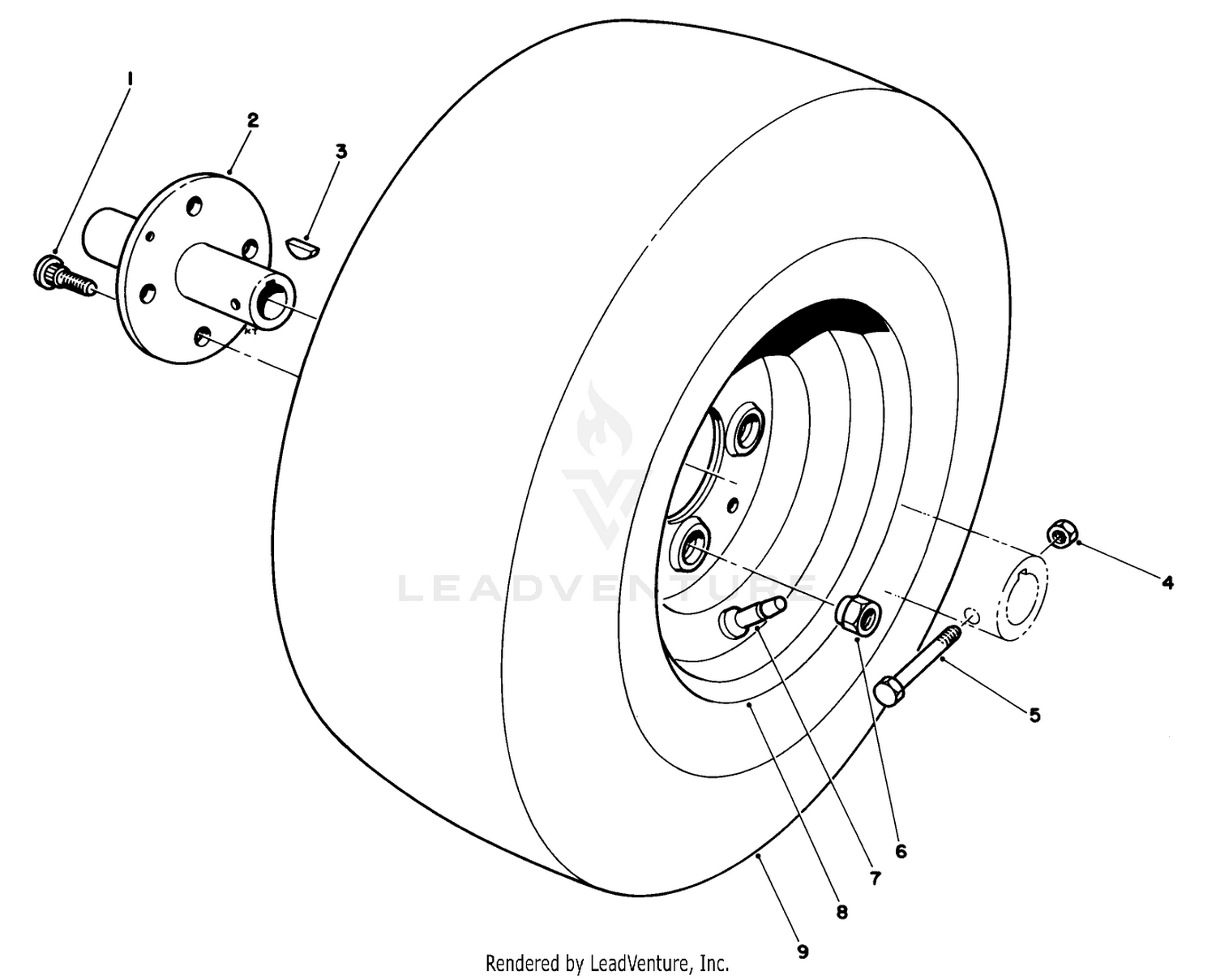 Front Wheel Assembly