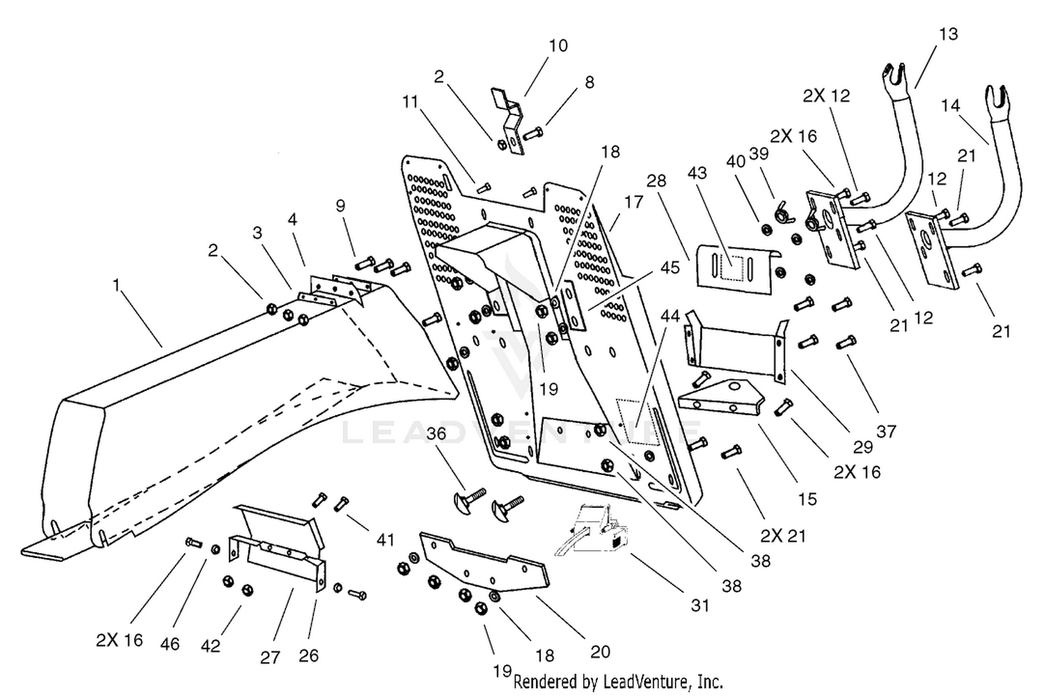 Chute-Collector Assembly