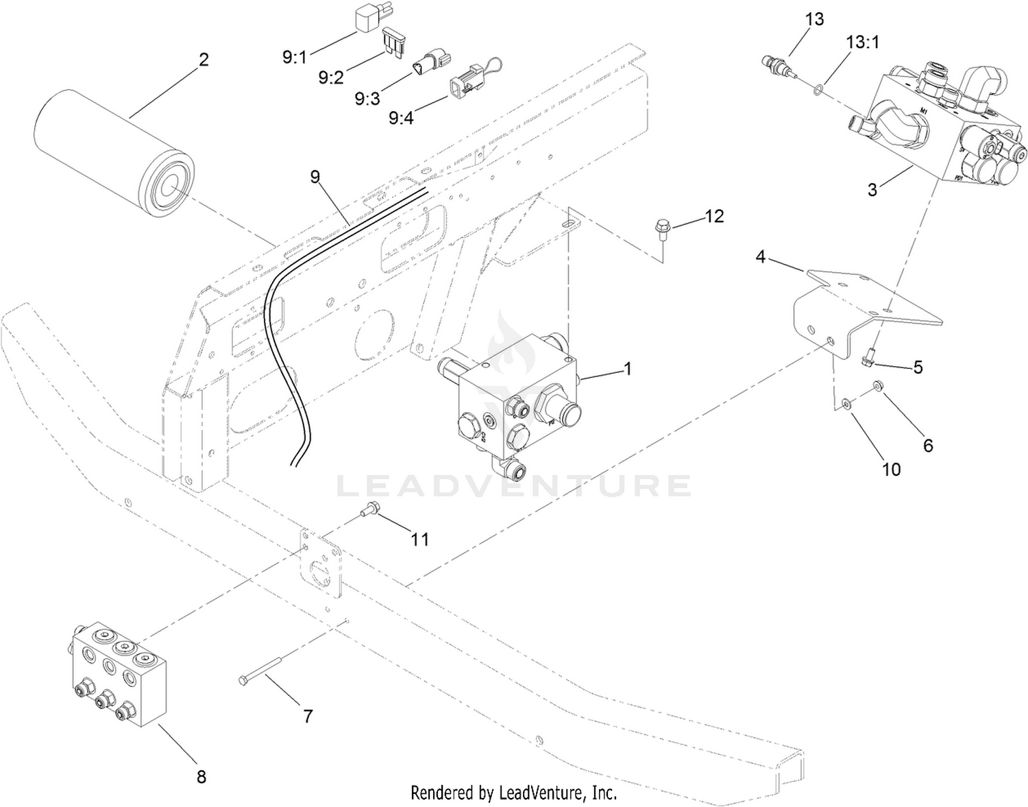 4WD and Filter Assembly