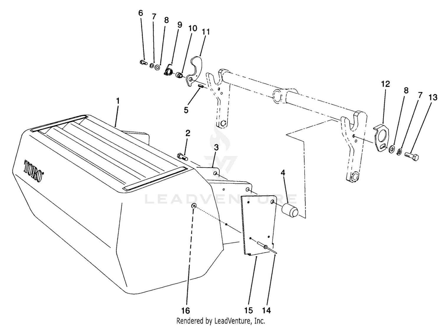 Grass Basket Assembly