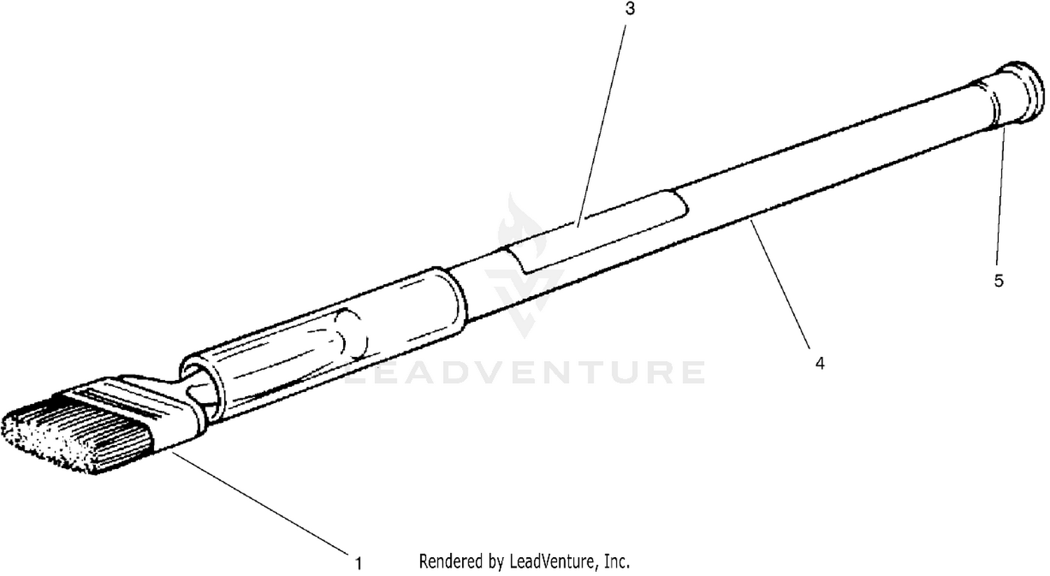 Backlap Brush Assembly No. 29-9100