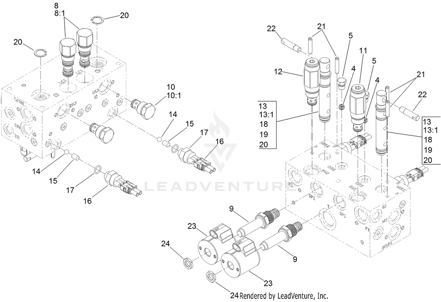 Manifold Assembly No. 121-5628