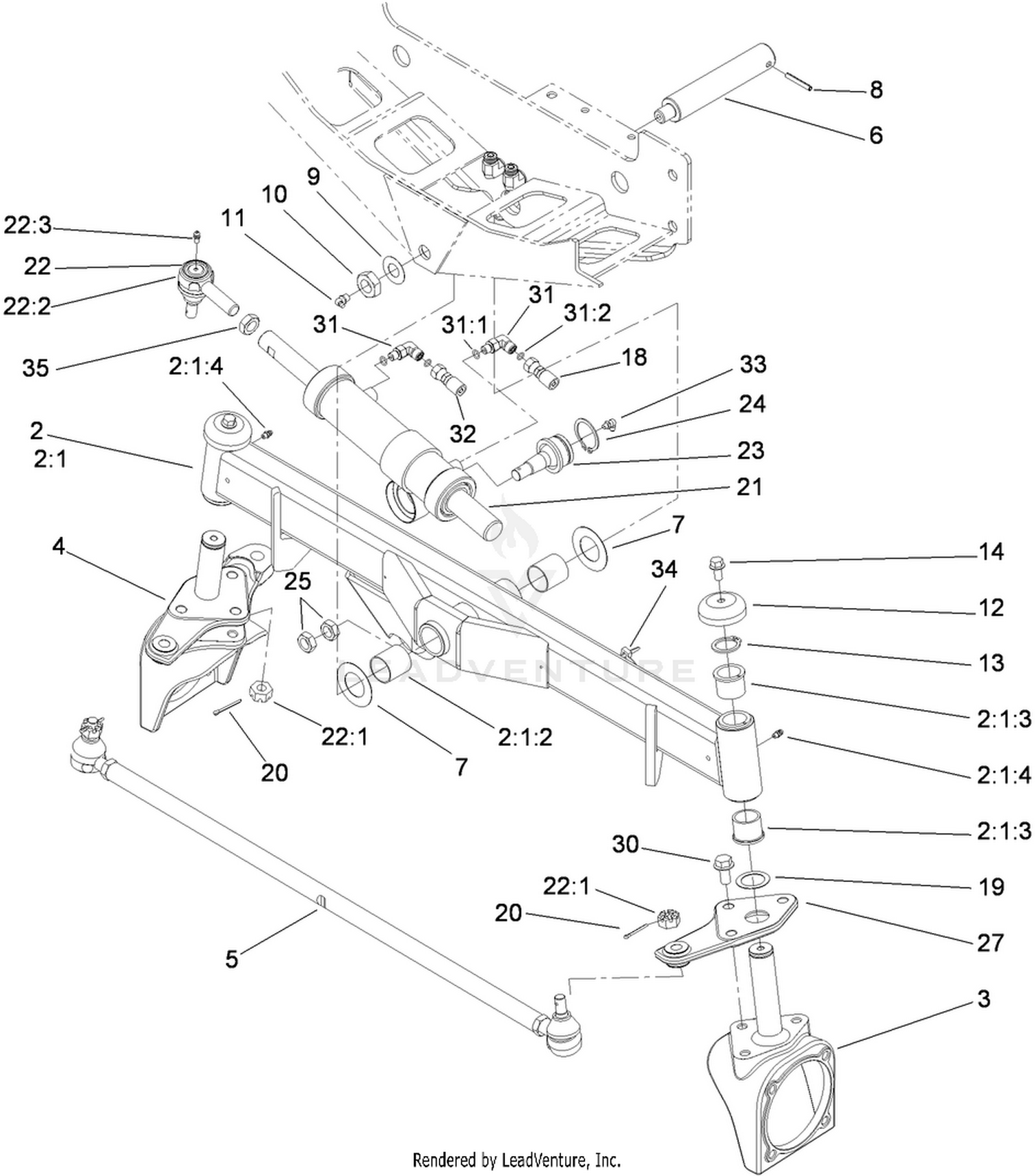 Rear Axle Assembly