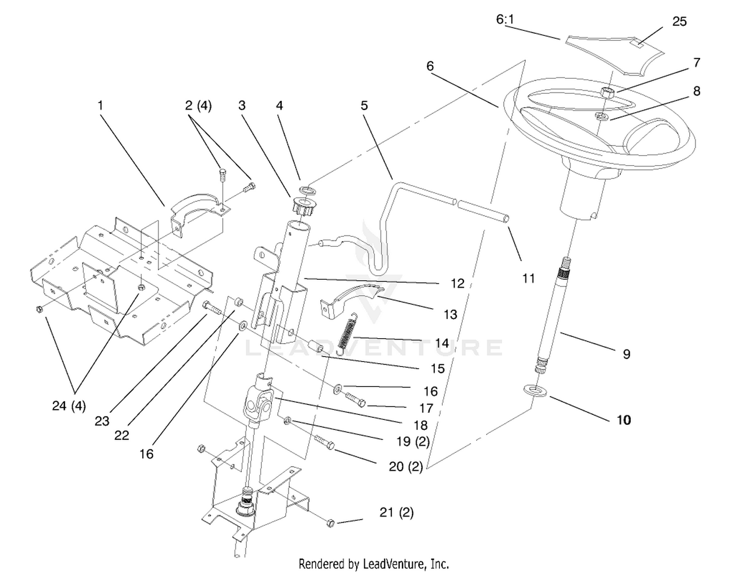 Steering Wheel And Tilt