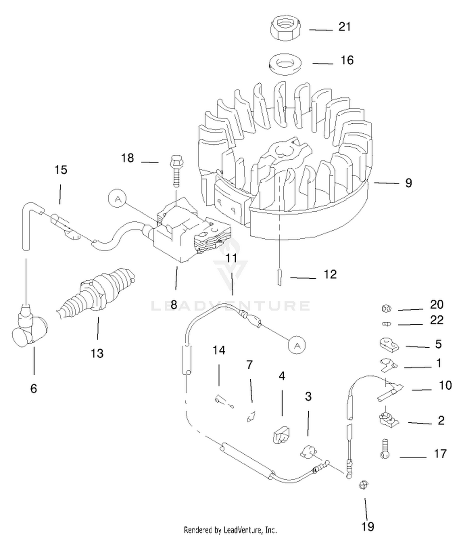 Flywheel  Ignition Assembly