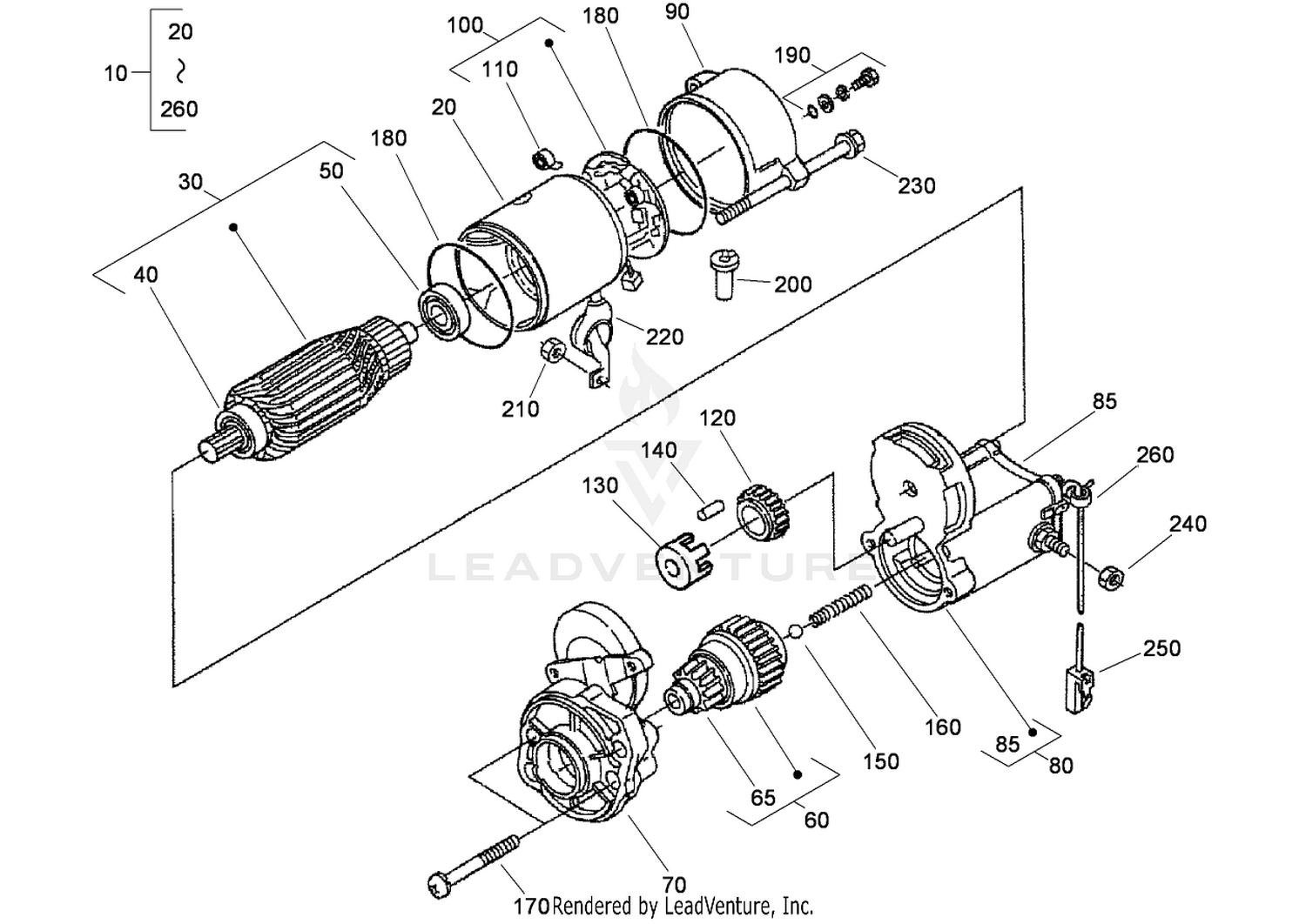 Starter (Component Part) Assembly