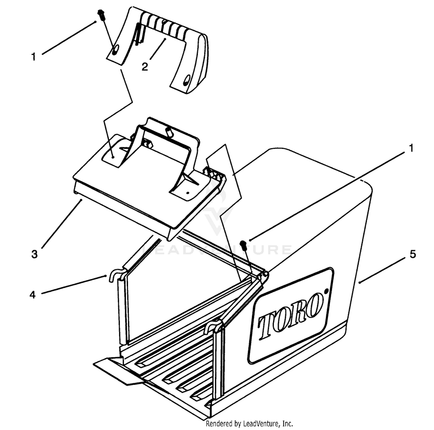 Grass Bag Assembly