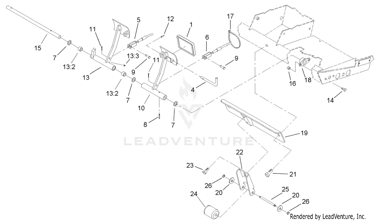 Brake Pedal Assembly