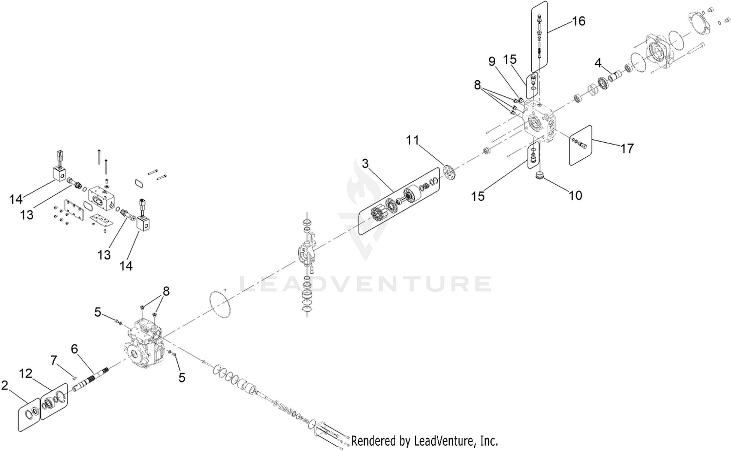 Hydrostat Assembly No. 140-8564