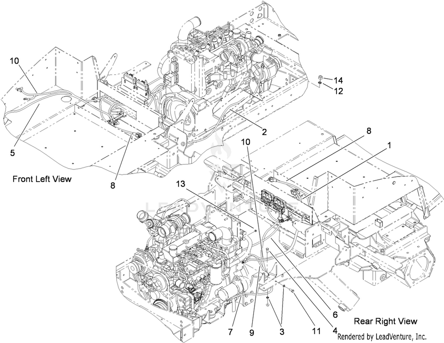 Battery Cable Routing and Assembly