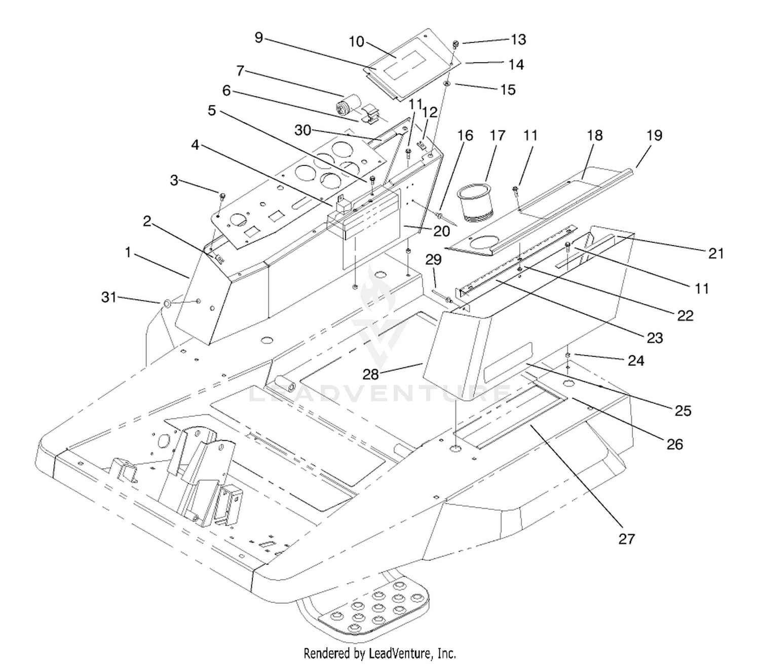 Control Console Assembly