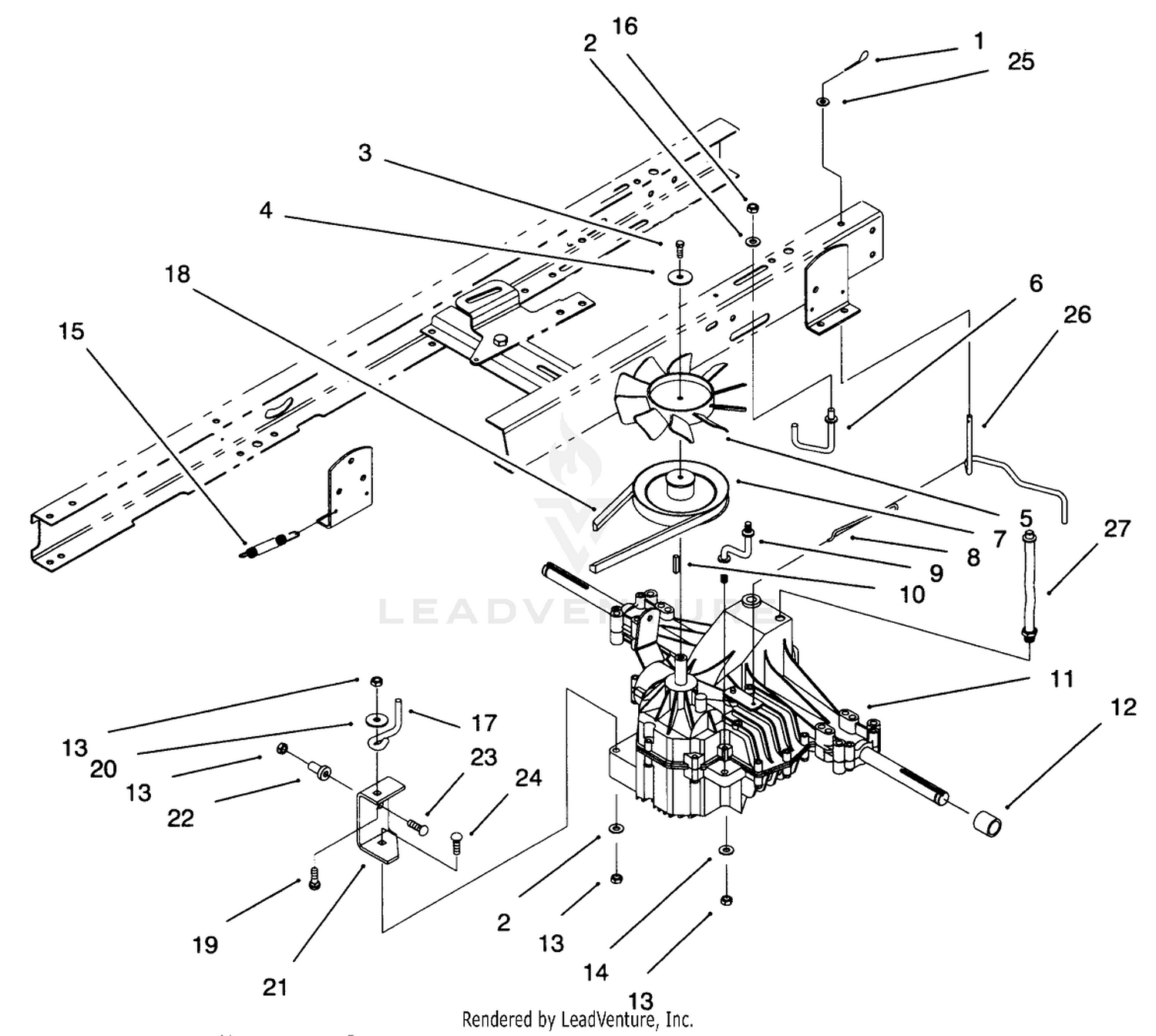 Hydro Transaxle Assembly