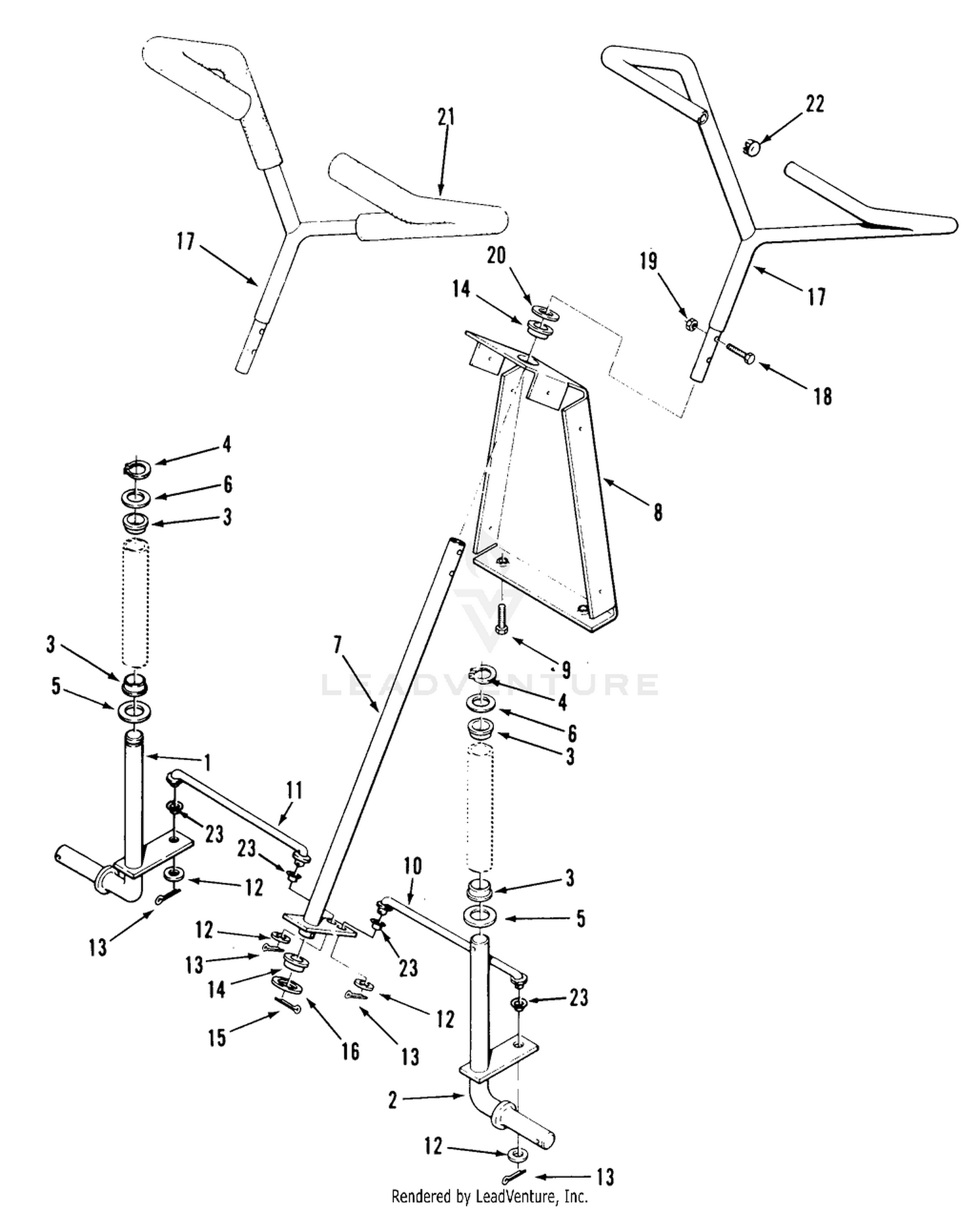FRONT AXLE AND STEERING