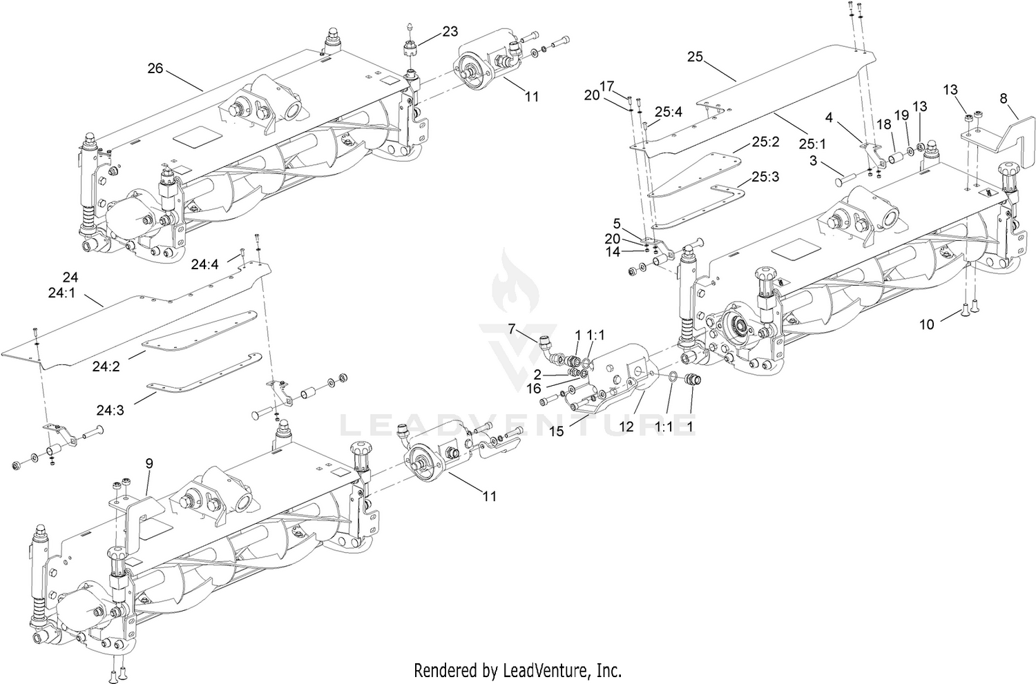 Cutter Component Assembly