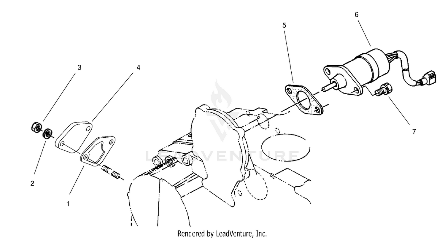 Stop Solenoid And Fuel Pump Assembly