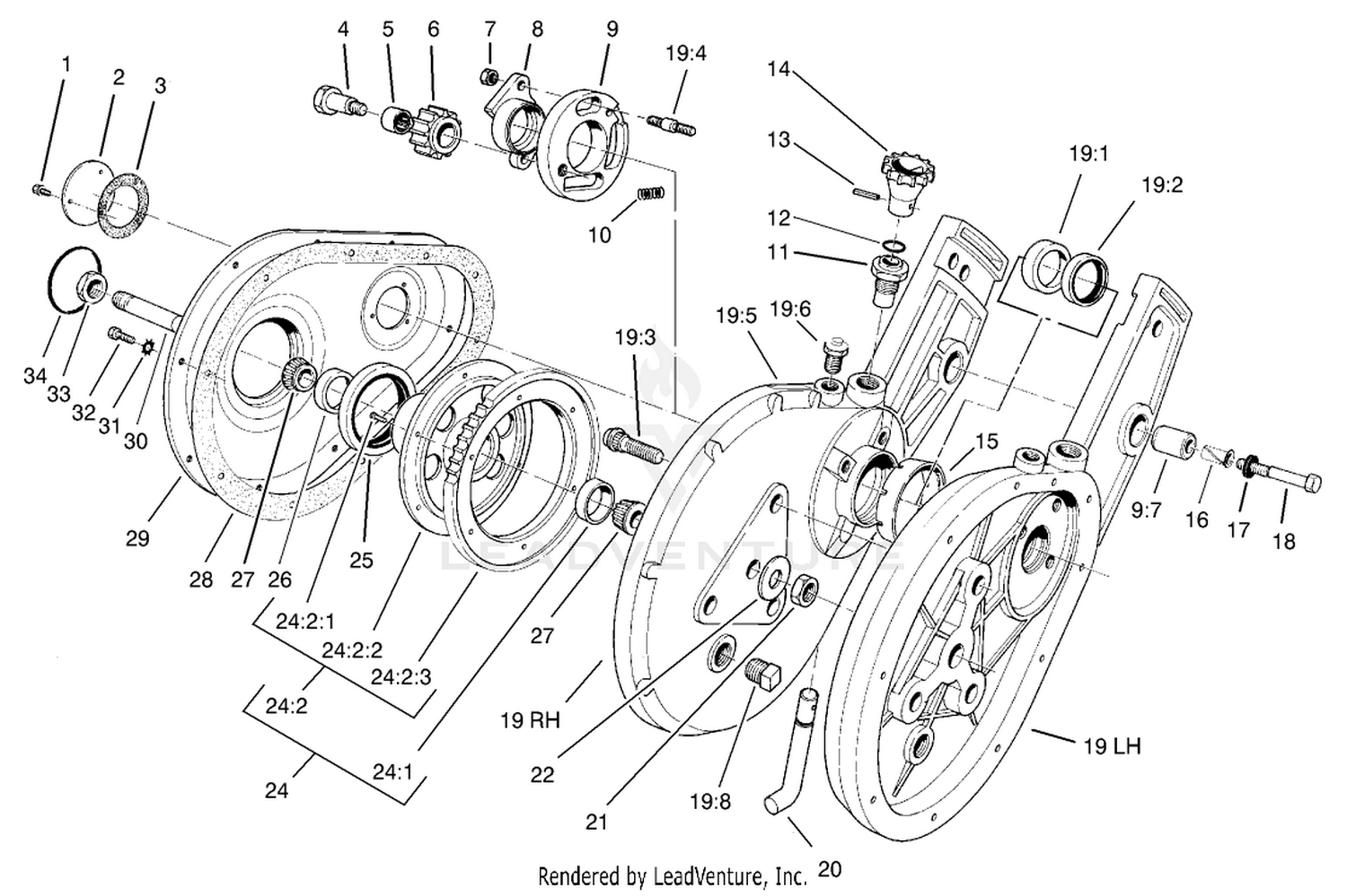 Gear Case Assembly