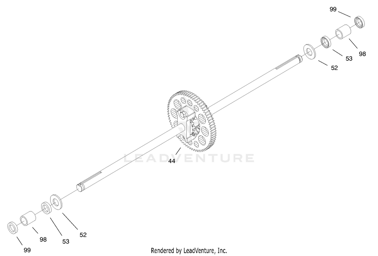 Hydro Transaxle Assembly (cont.)