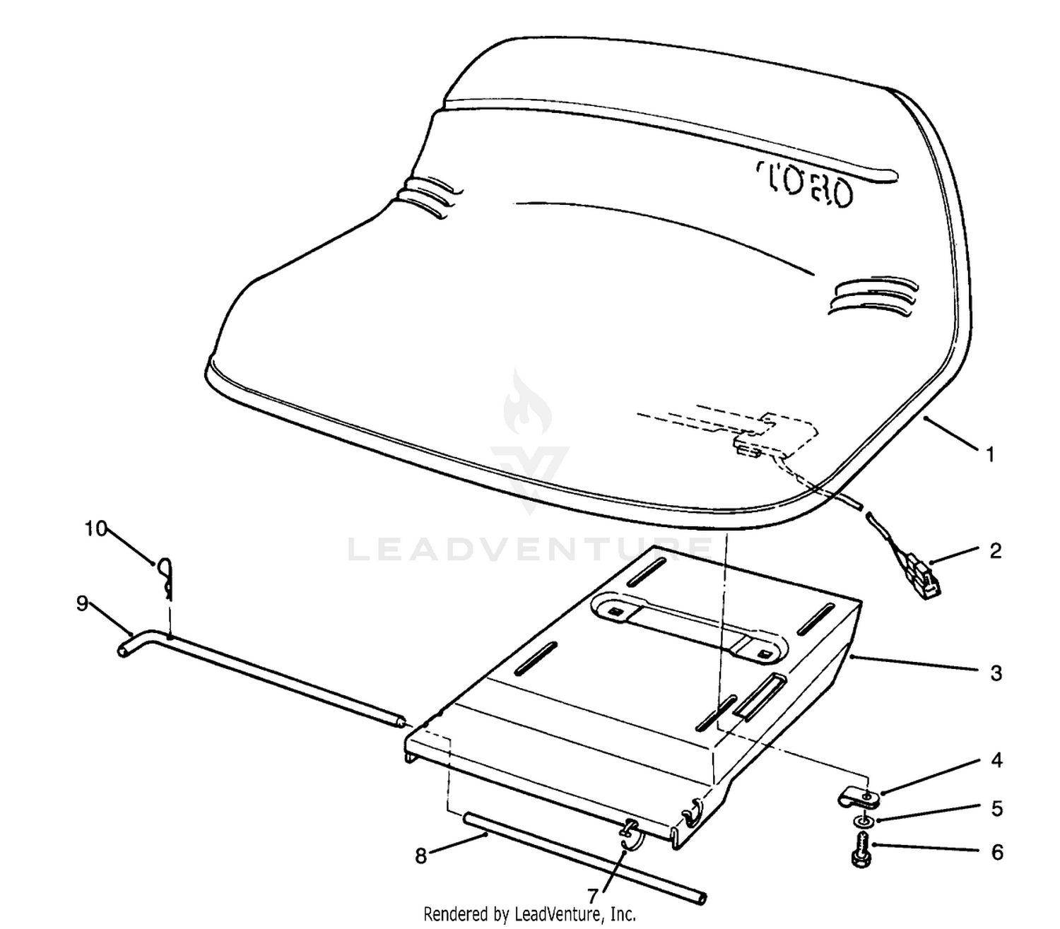 Seat Assembly (model No. 70042)
