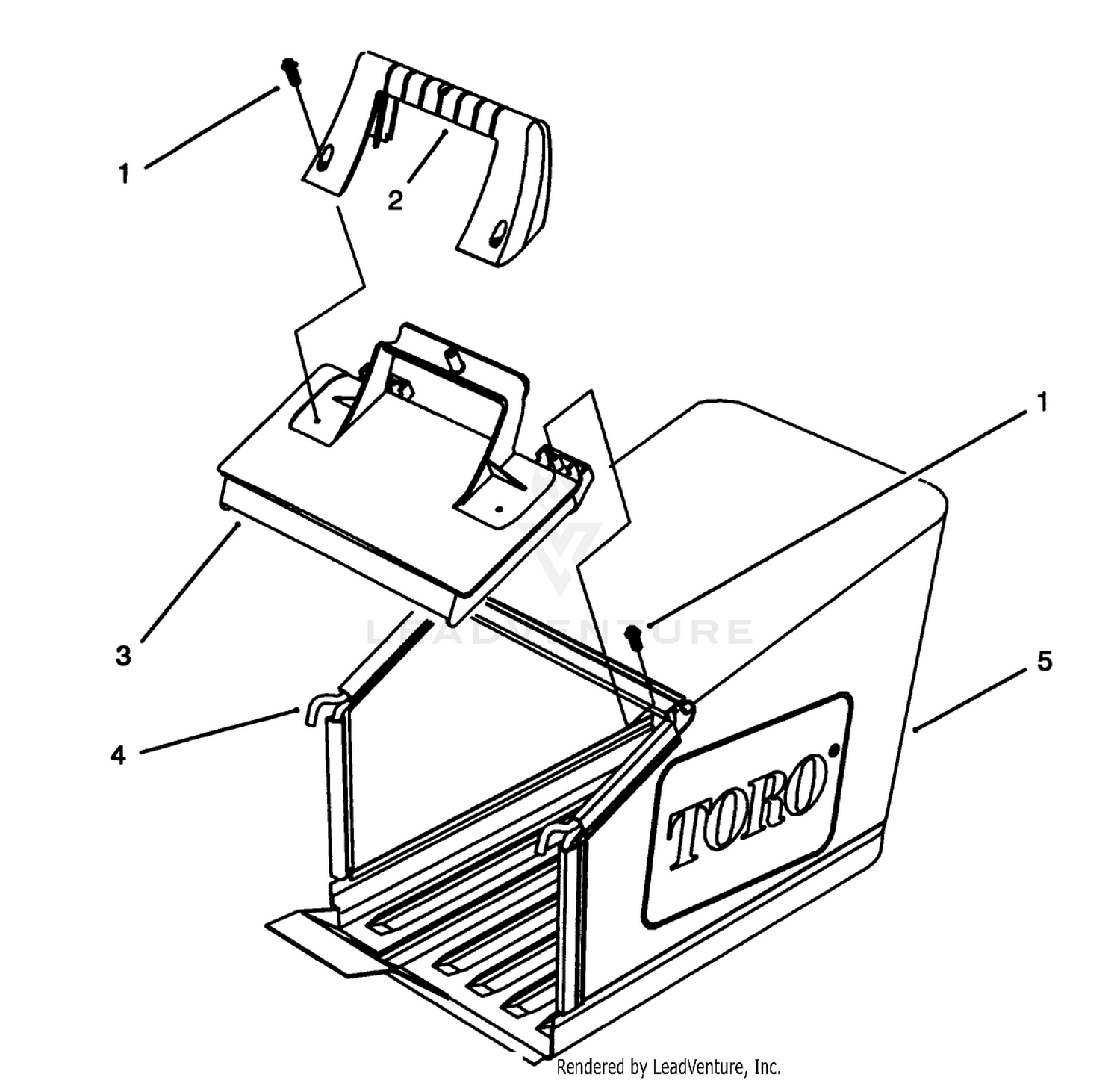 Grass Bag Assembly
