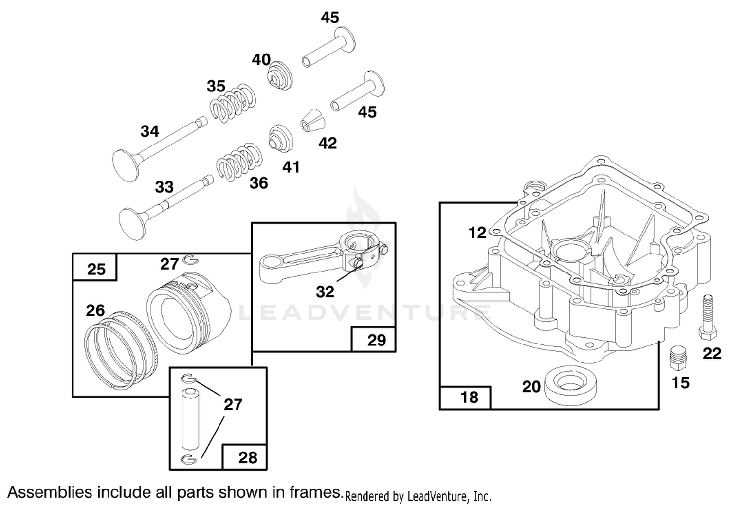 Engine Briggs  Stratton Model 28m707-0127-01 3