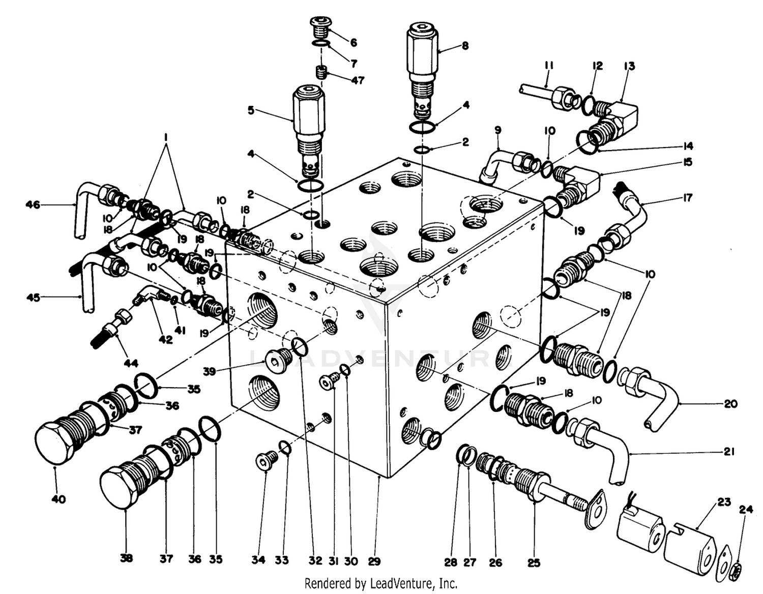 Pto Manifold Assembly