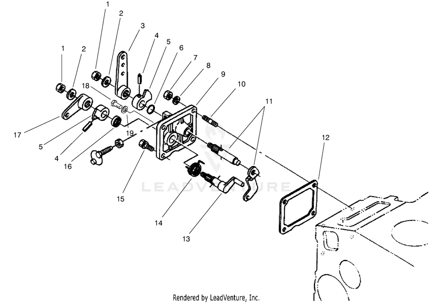Speed Control Plate Assembly
