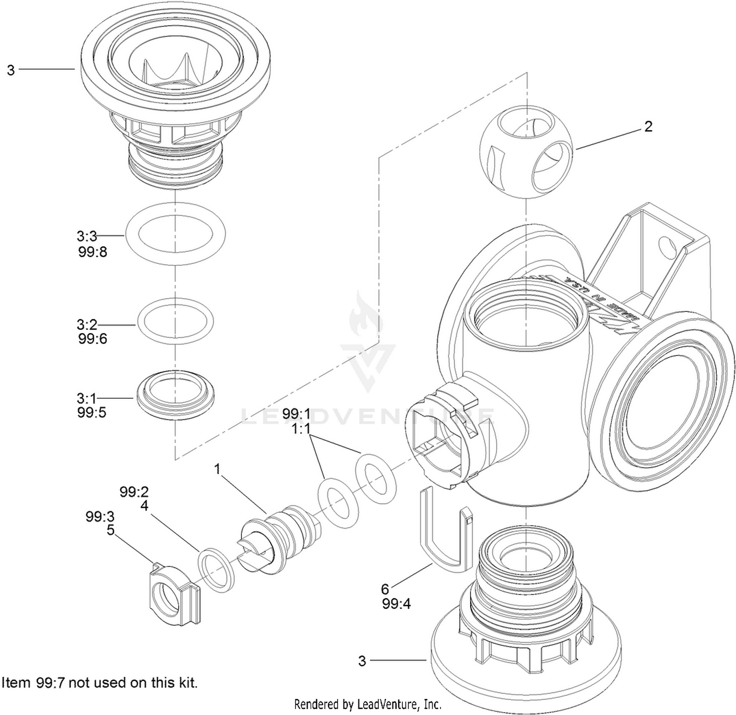 On/Off Manifold Valve Kit No. 131-0248