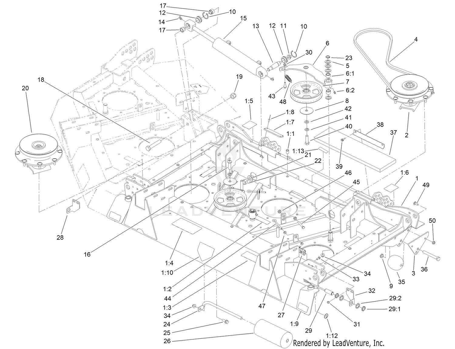Center Deck Assembly