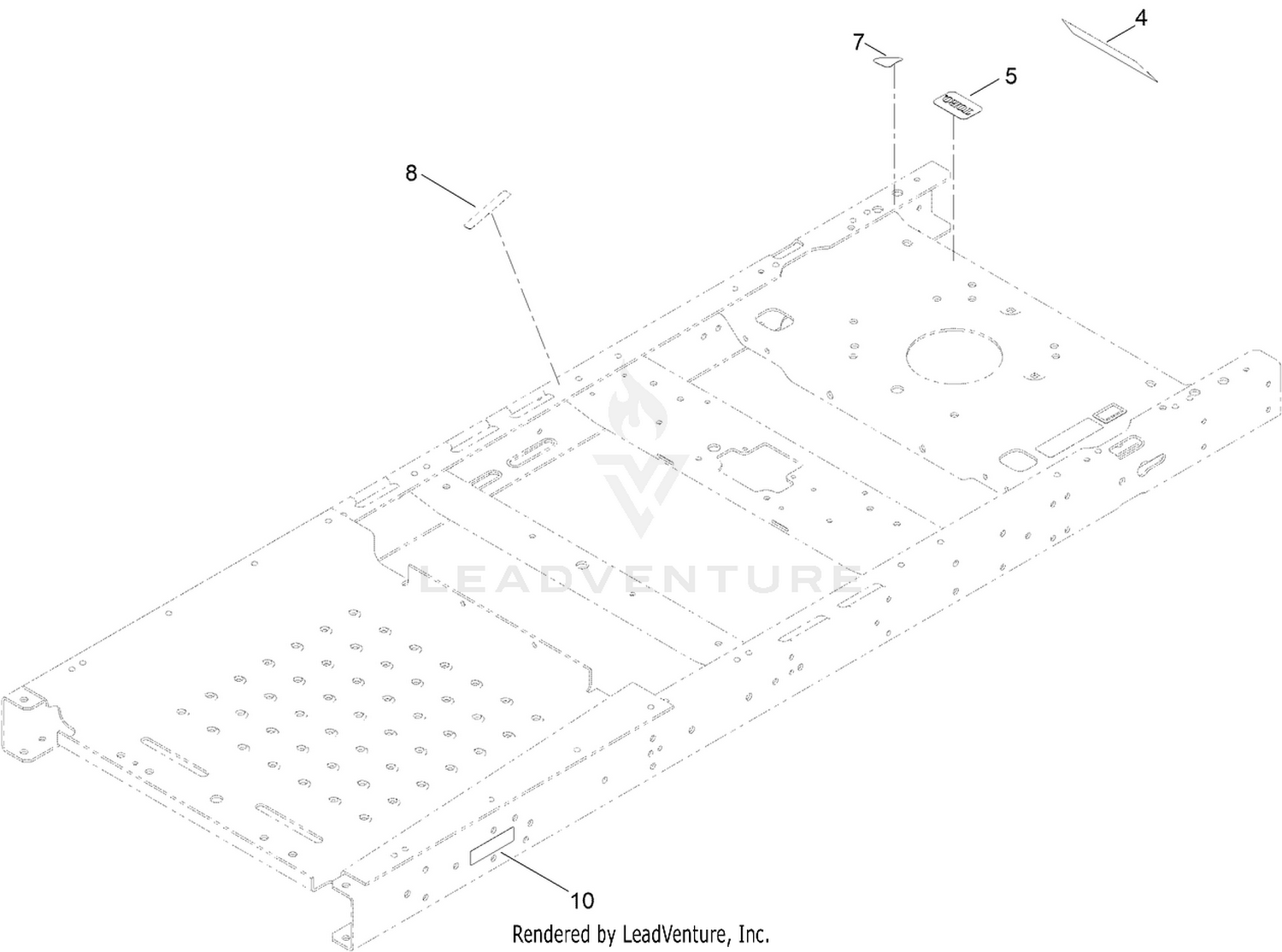Model Specific Decal Assembly