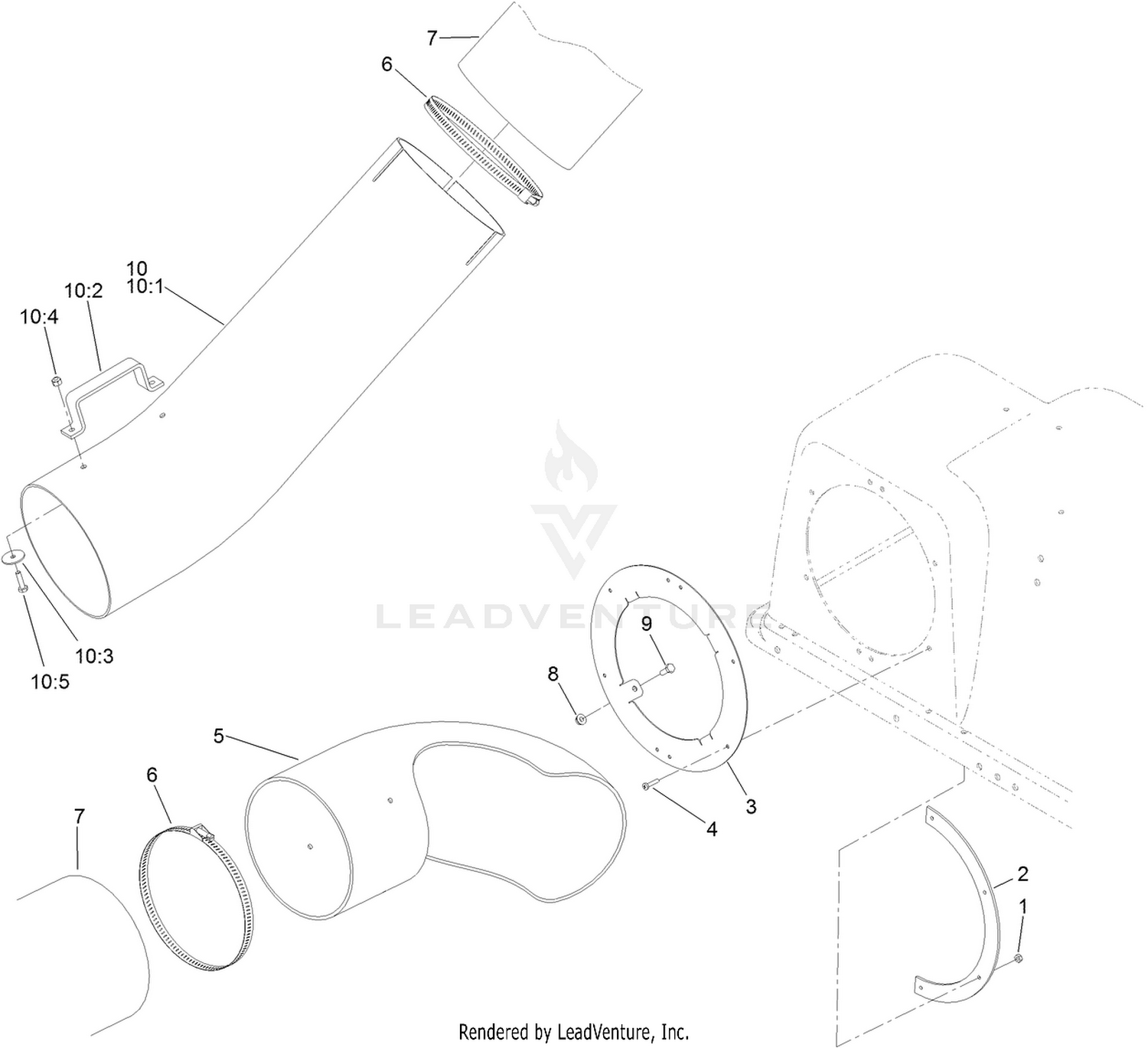 Lower Tube and Upper Tube Assembly
