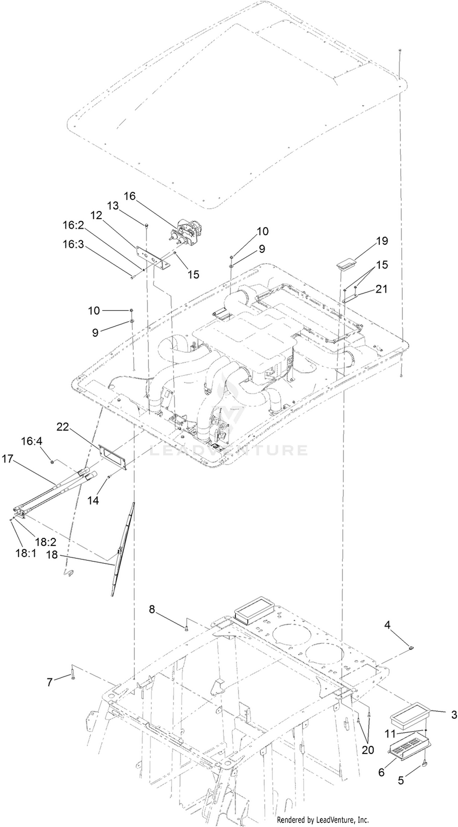 Windshield Wiper and Fresh-Air Filter Assembly
