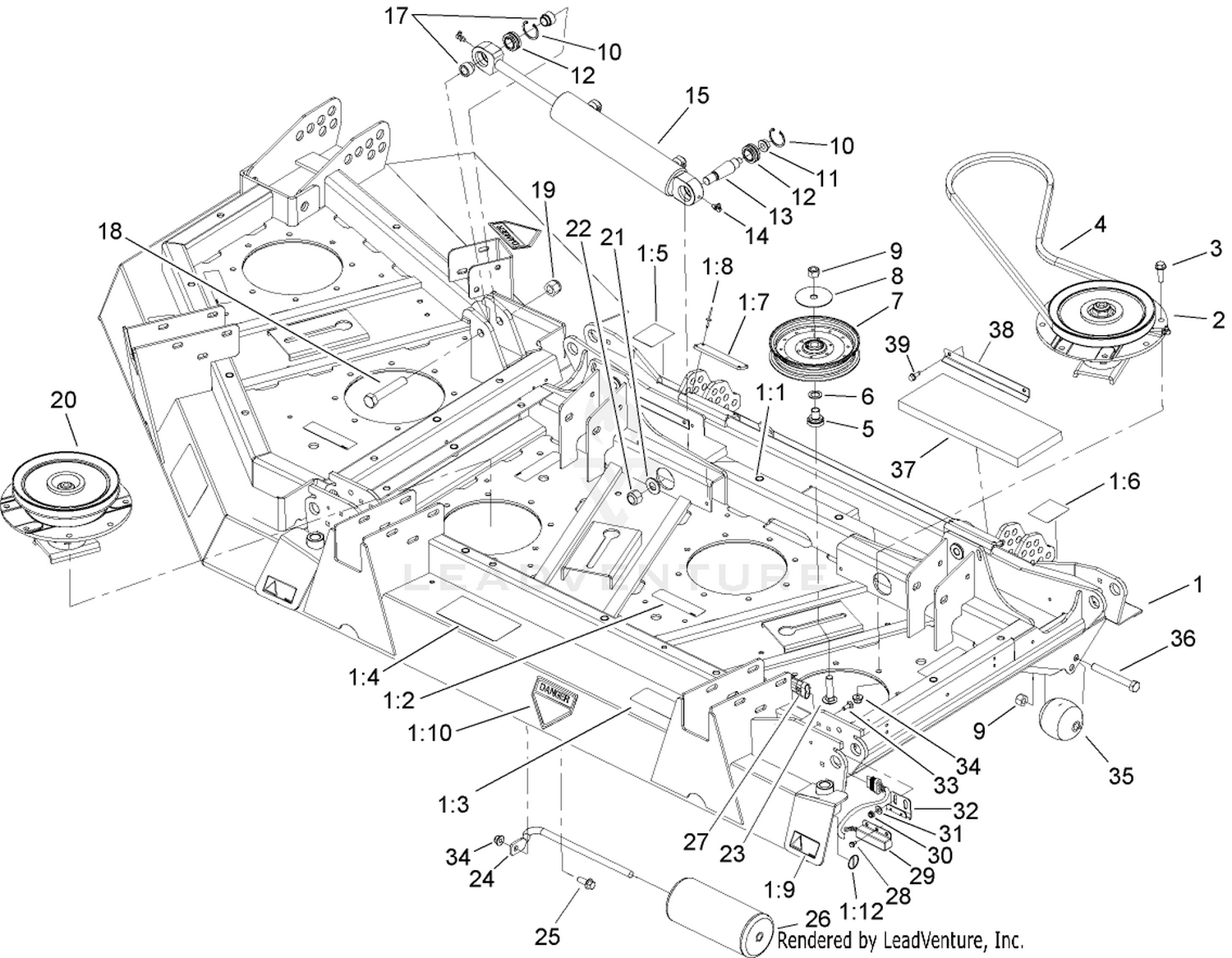 Center Deck Assembly