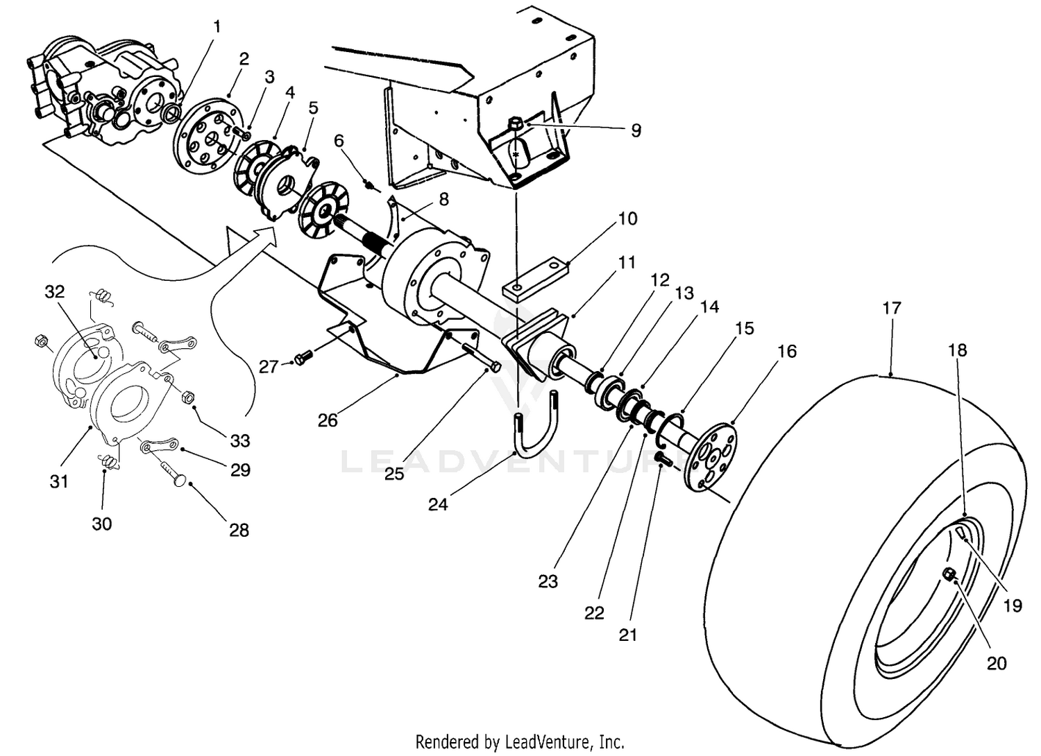 Front Axle Assembly