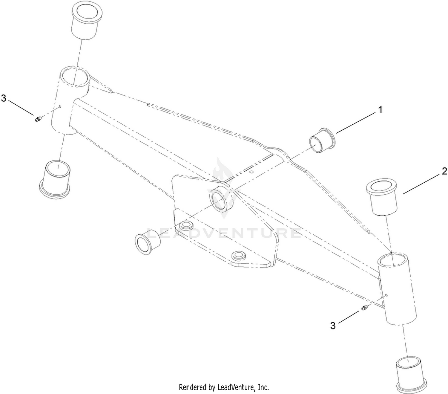 Axle Assembly No. 114-5982-01
