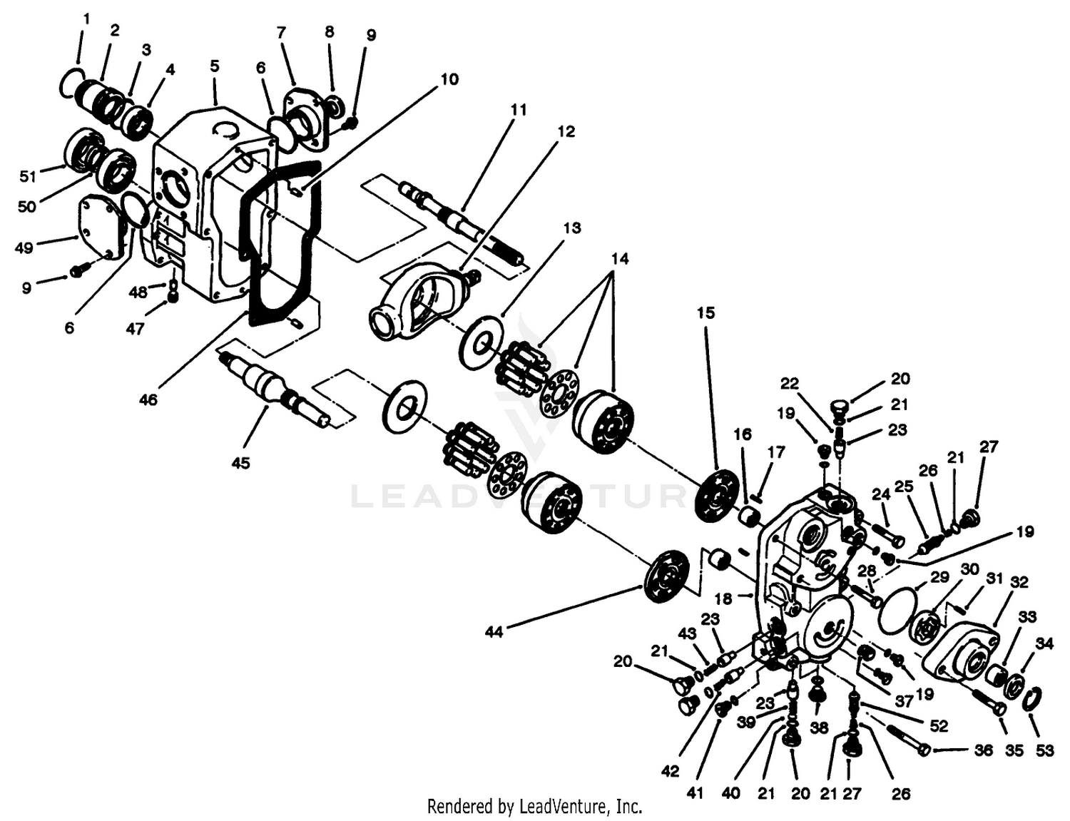 Transmission Assembly No. 75-0011