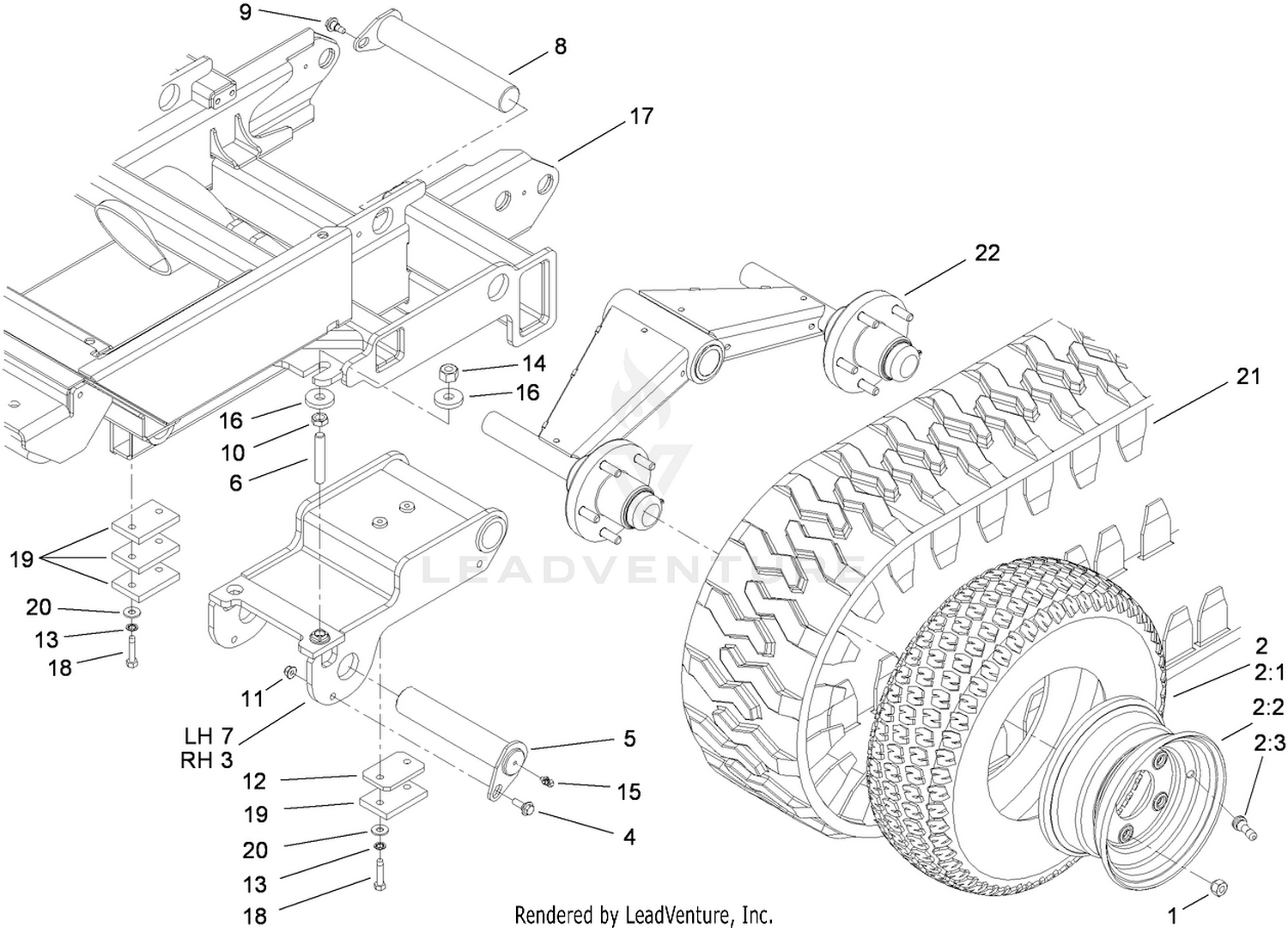 Track and Frame Assembly