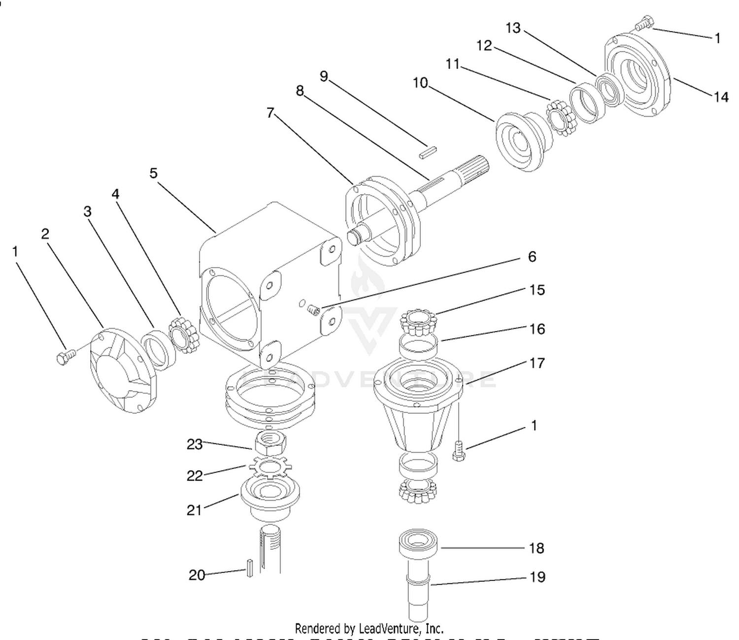 Gear Box Assembly 94-8295