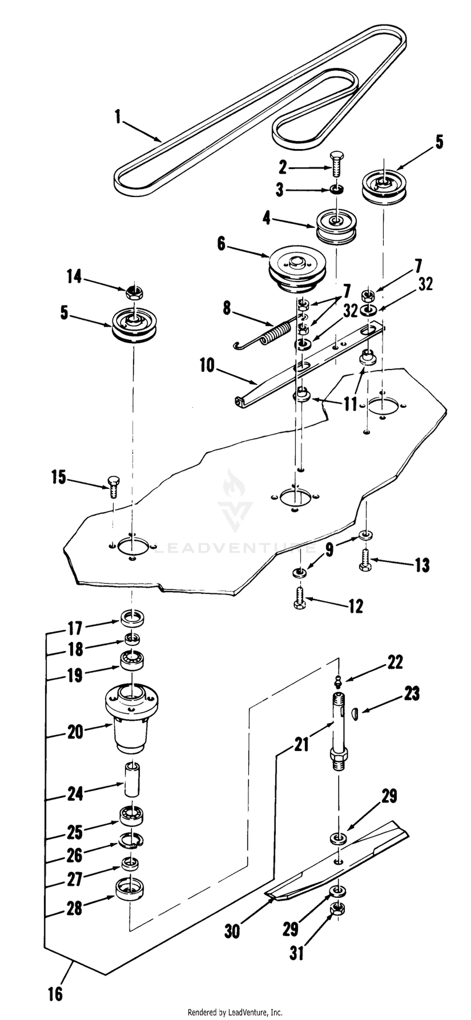 Side Discharge Mower-48 In. (122 Cm) Vehicle Identification Number 05-48xs01 2