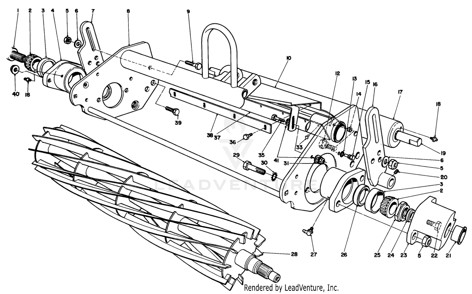 Cutting Units (11 Blade) Model No. 04450  (8 Blade) Model No. 04468