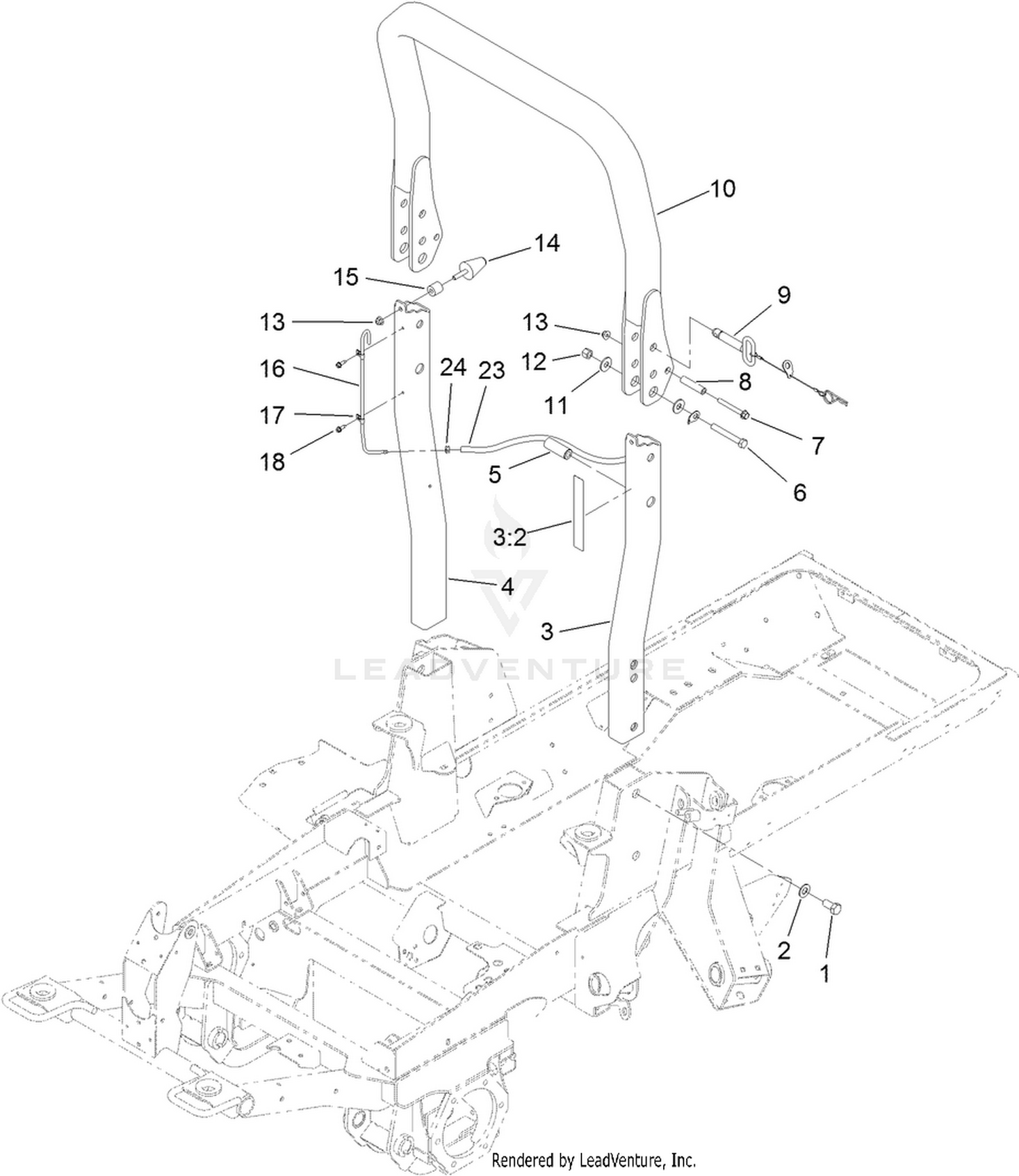 ROPS Assembly