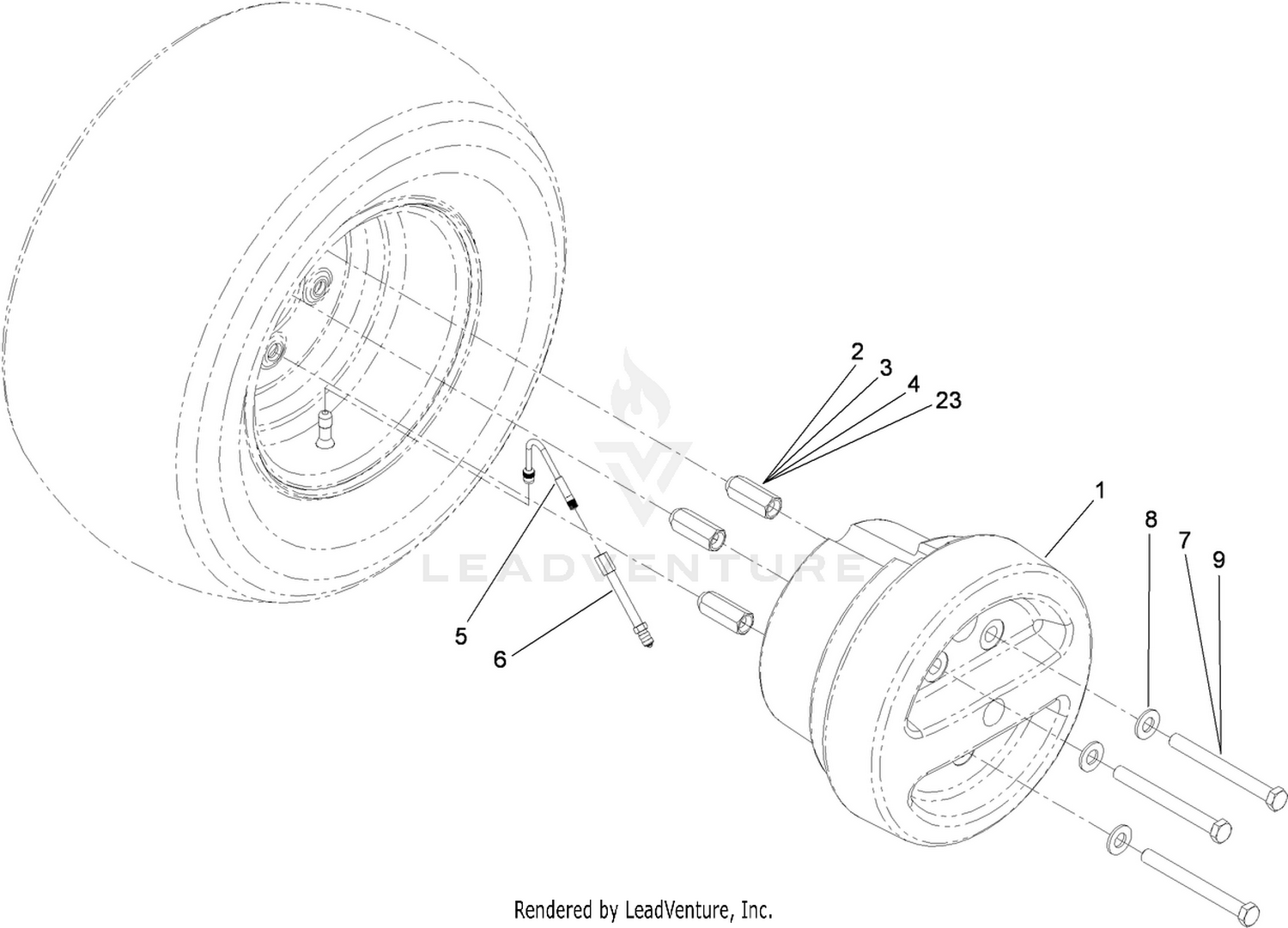 Wheel Weight Assembly