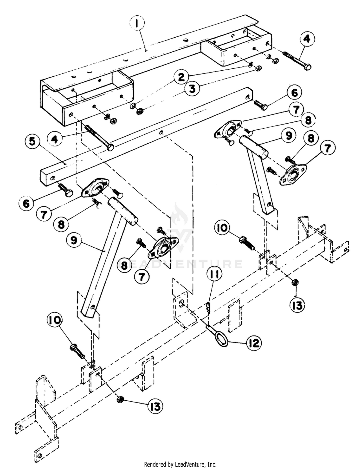 BOOM PIVOT KIT MODEL NO. 41032