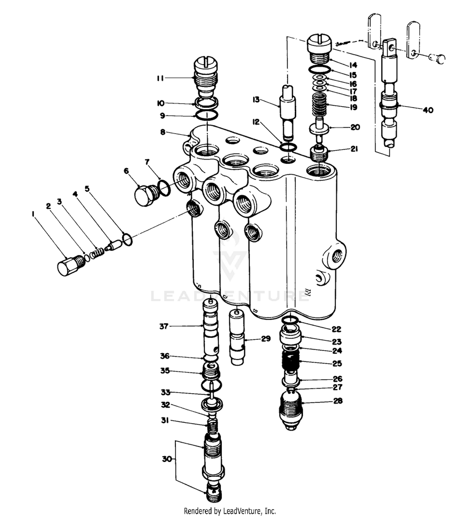 Control Valve Assembly No. 58-5470