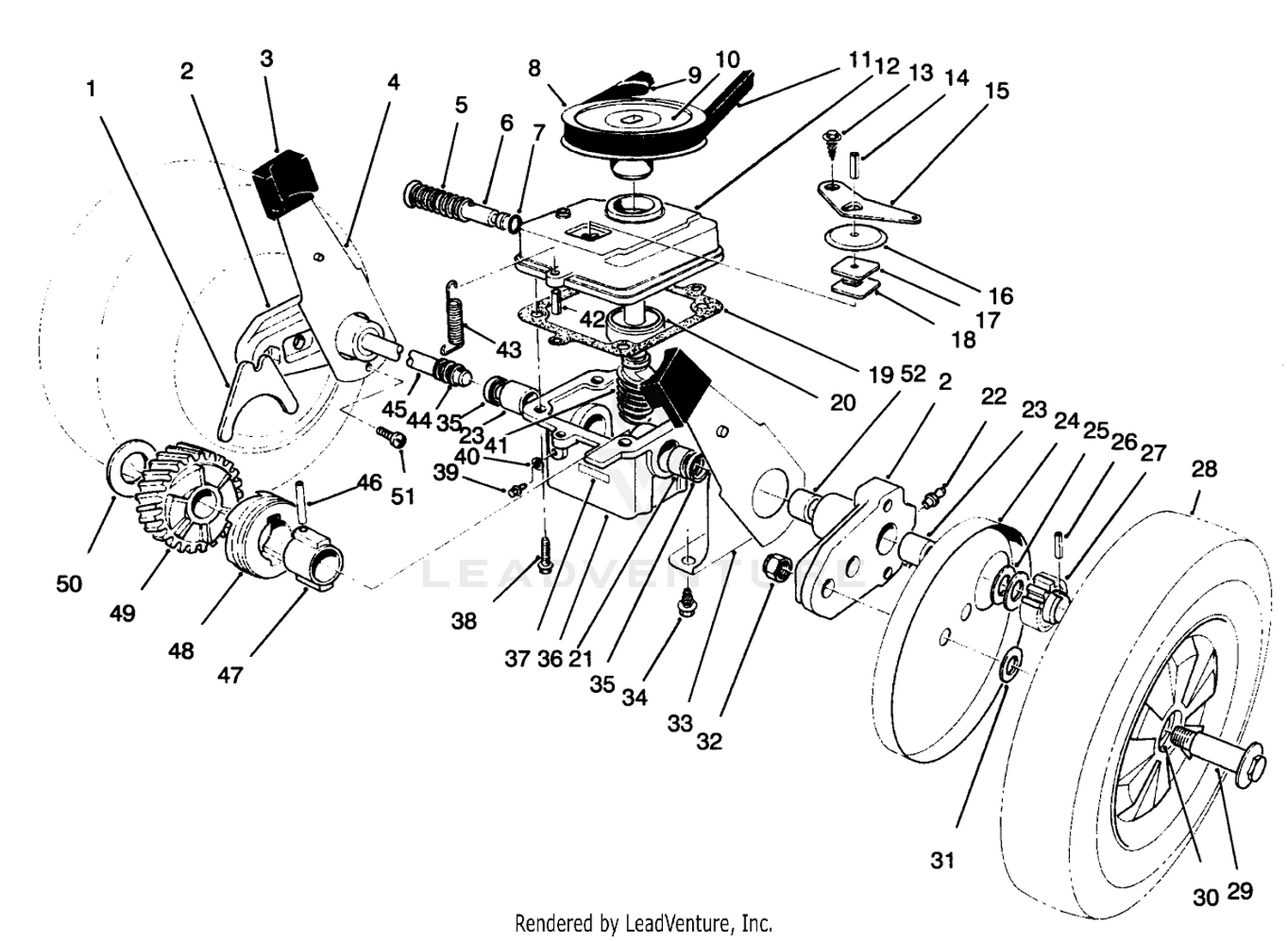 Gear Case Assembly